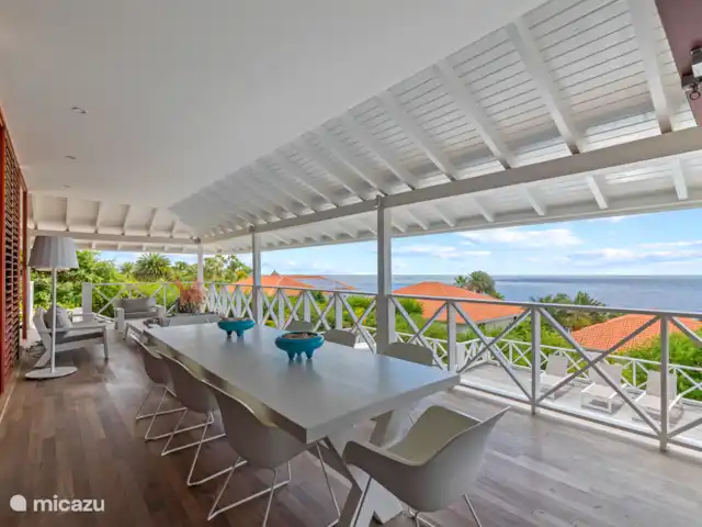 Villa Vue Océan 06, BocaGentil | Curaçao, Banda Ariba (est), Jan Thiel - appartement Belle terrasse couverte avec vue fantastique sur la mer