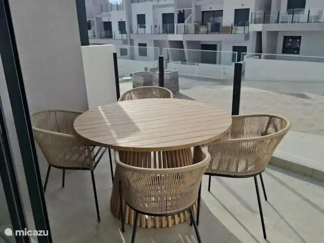 Location de Vacances Espagne, Costa Blanca, San Miguel de Salinas, appartement - Casa Eduardo Terrasse pour le petit-déjeuner