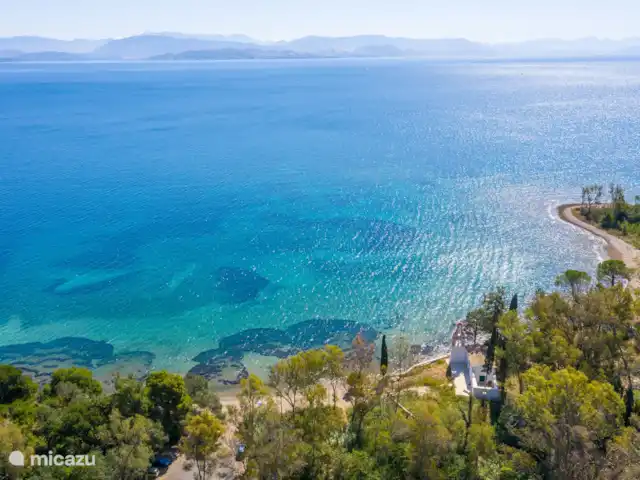 Villa Casa San Nicolás con Piscina en Grecia, Corfú, Dassia - villa