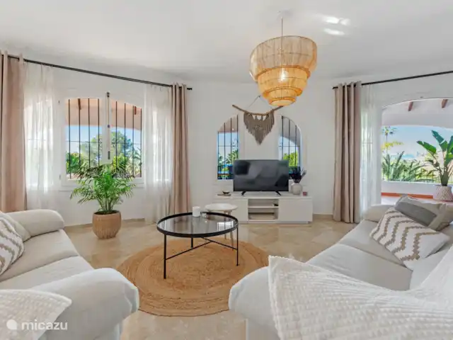 Villa La Renda- Cerca de la playa en España, Costa Blanca, Moraira - villa Salón