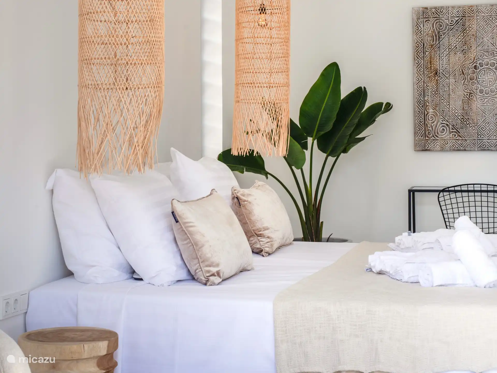 Ansprechend eingerichtete Schlafzimmer