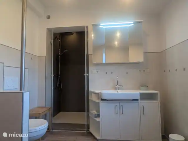 Maison Landlust - Appartement à l’étage | Allemagne, Sauerland, Waldeck am Edersee - maison de vacances Bain