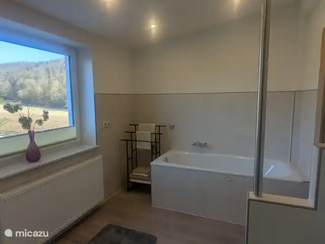 Maison Landlust - Appartement à l’étage | Allemagne, Sauerland, Waldeck am Edersee - maison de vacances Vue dans la salle de bain