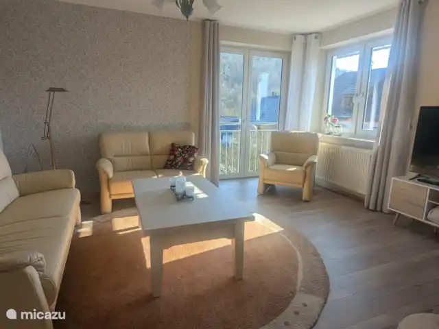 Maison Landlust - Appartement à l’étage | Allemagne, Sauerland, Waldeck am Edersee - maison de vacances salon lumineux