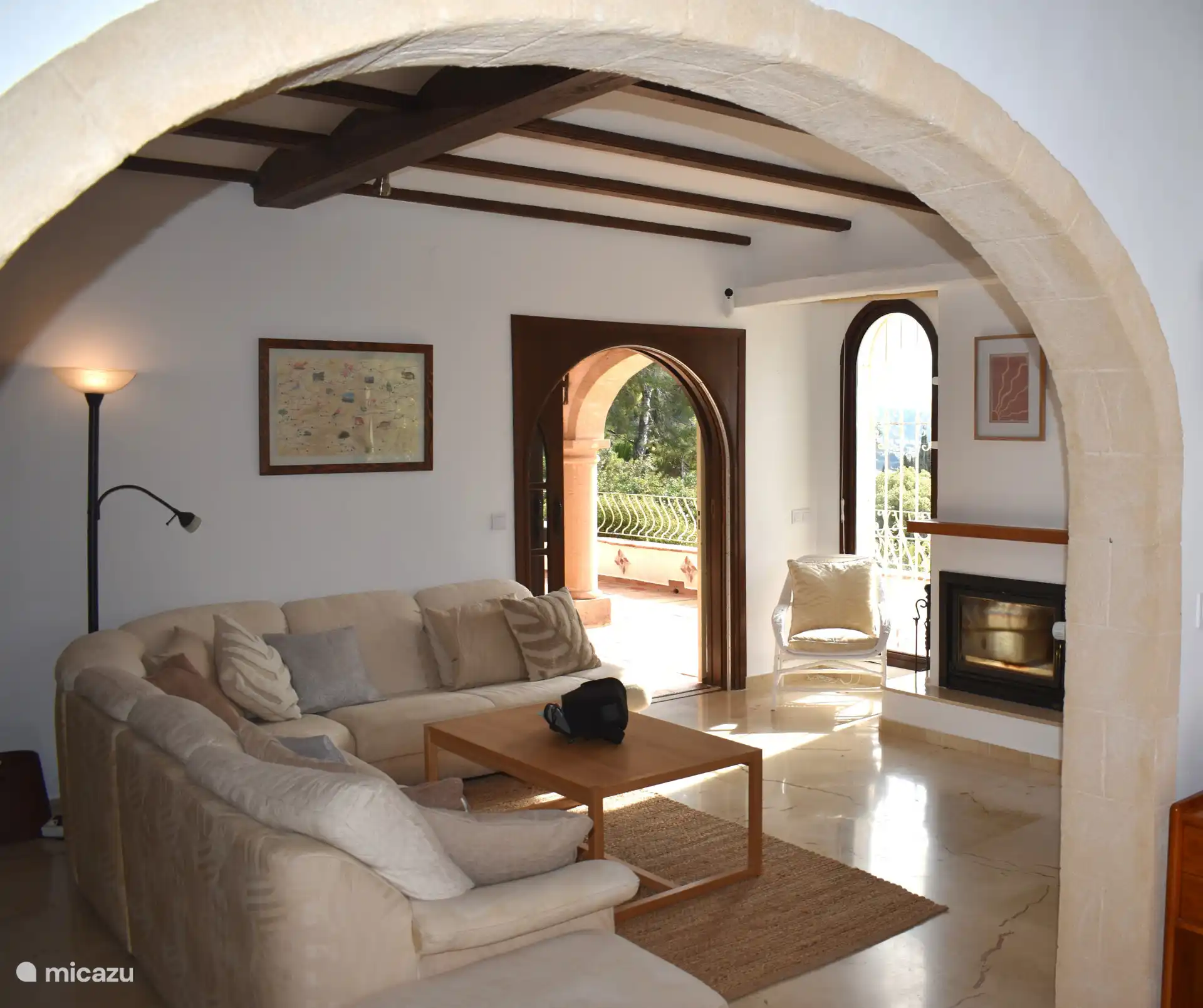 Das Obergeschoss ist das Herzstück der Villa.