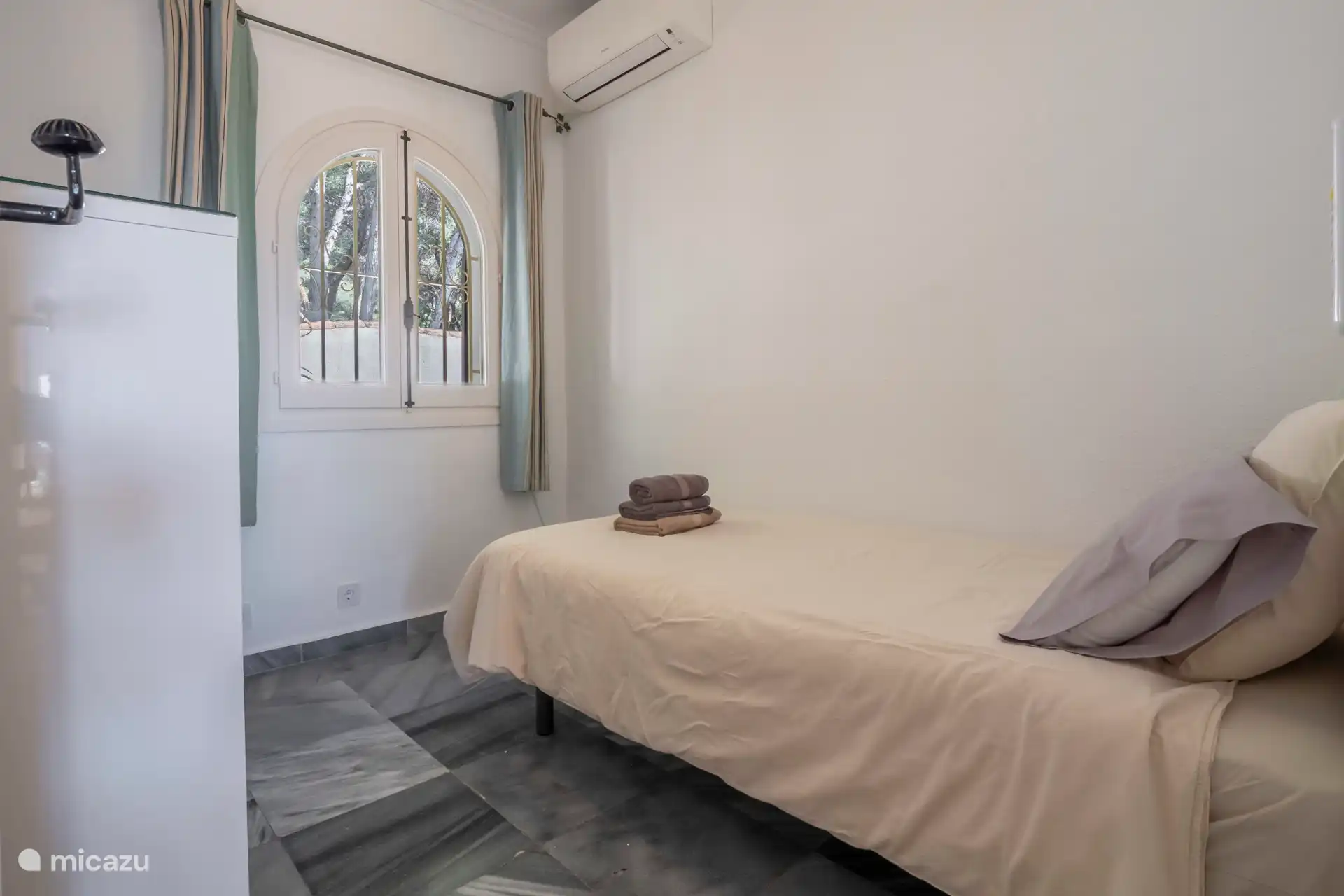 Ein schönes Einzelzimmer.