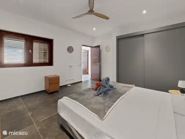 Villa Lahara huren in Curaçao, Banda Abou (west), Cas Abao - villa 3e slaapkamer beneden met badkamer ensuite
