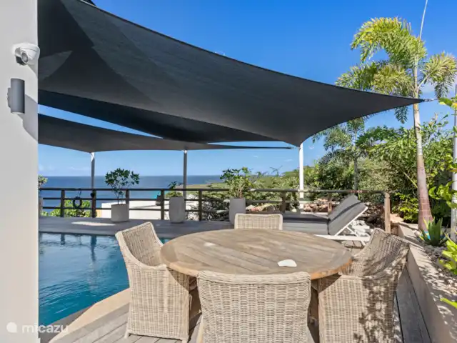 Villa Lahara huren in Curaçao, Banda Abou (west), Cas Abao - villa Kleine tafel voor kleine ontbijtjes