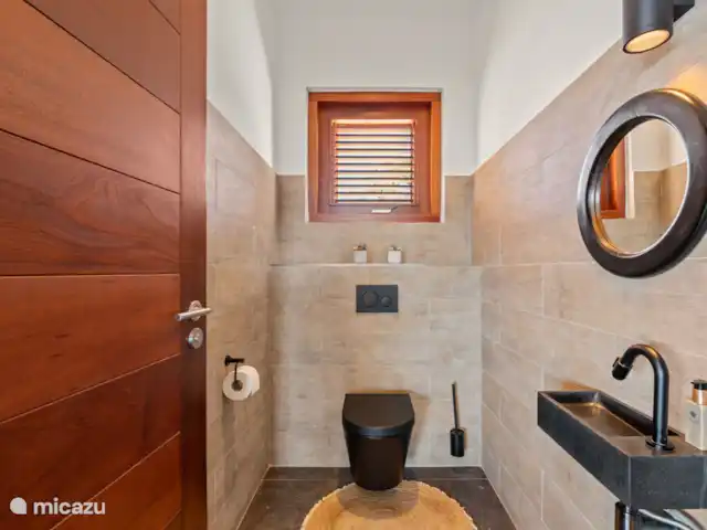 Villa Lahara huren in Curaçao, Banda Abou (west), Cas Abao - villa Gasten toilet