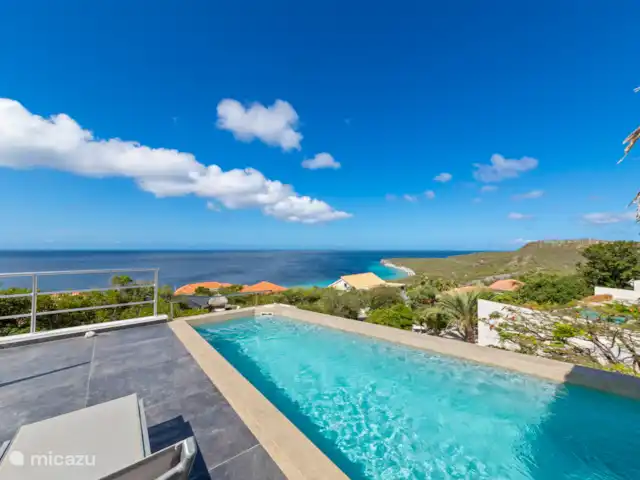 Villa Lahara huren in Curaçao, Banda Abou (west), Cas Abao - villa 2e zwembad op de beneden verdieping