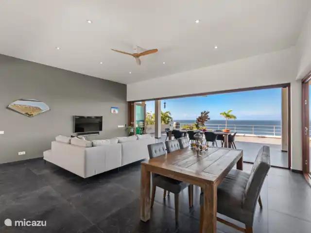 Villa Lahara huren in Curaçao, Banda Abou (west), Cas Abao - villa Living boven