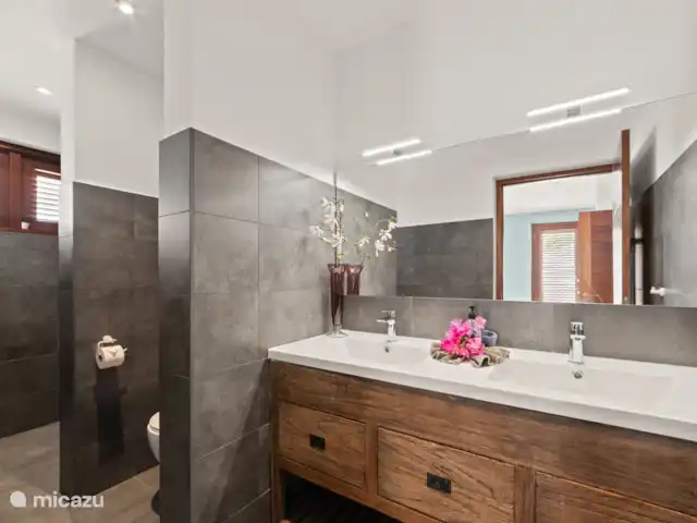 Villa Lahara huren in Curaçao, Banda Abou (west), Cas Abao - villa Badkamer beneden