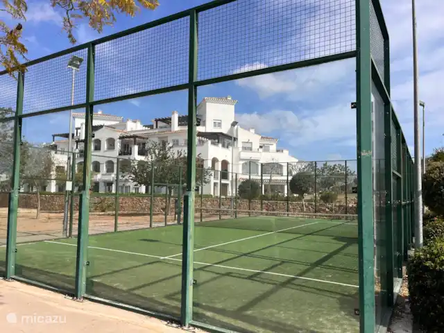 appartement huren in Spanje, Costa Cálida, Sucina – Zuidgericht gelijkvloers appartement Padelvelden