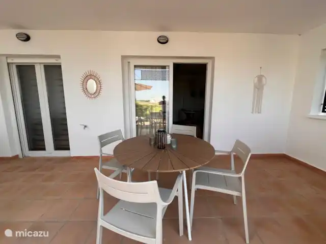 appartement huren in Spanje, Costa Cálida, Sucina – Zuidgericht gelijkvloers appartement Terras