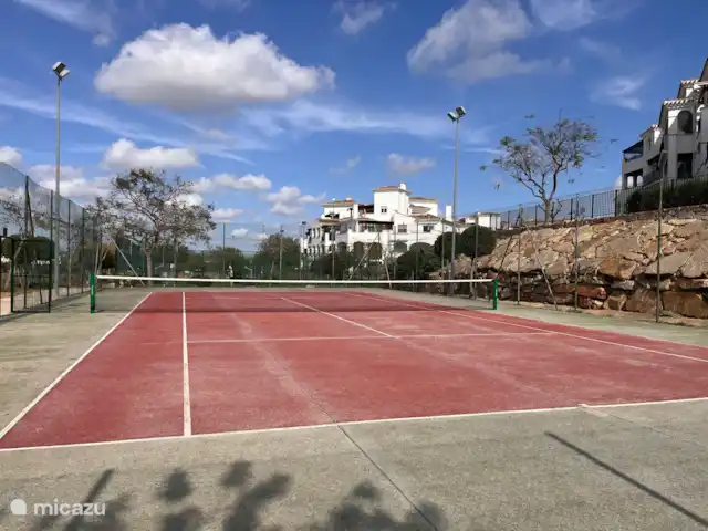 appartement huren in Spanje, Costa Cálida, Sucina – Zuidgericht gelijkvloers appartement Tennisvelden