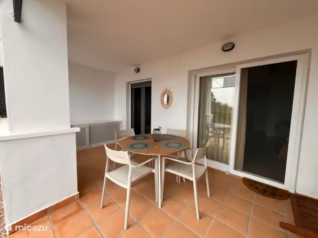 appartement huren in Spanje, Costa Cálida, Sucina – Zuidgericht gelijkvloers appartement Terras