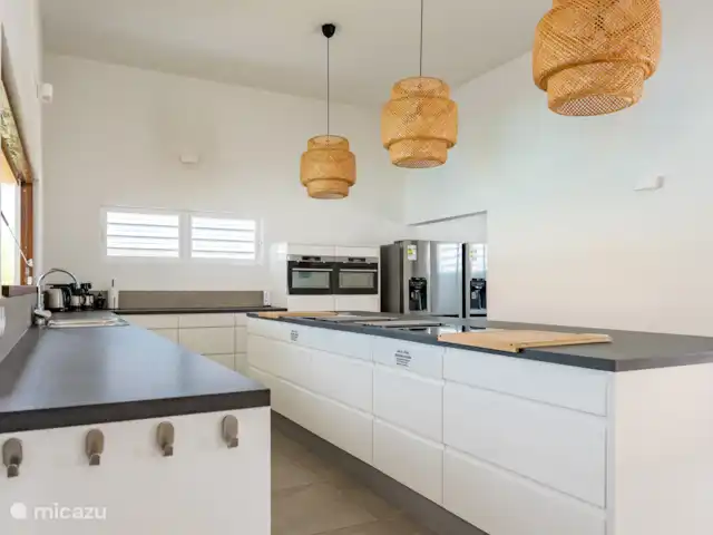 Villa La Familia Retreat, Jan Thiel | Curaçao, Banda Ariba (est), Jan Thiel - villa Cuisine ouverte luxueuse