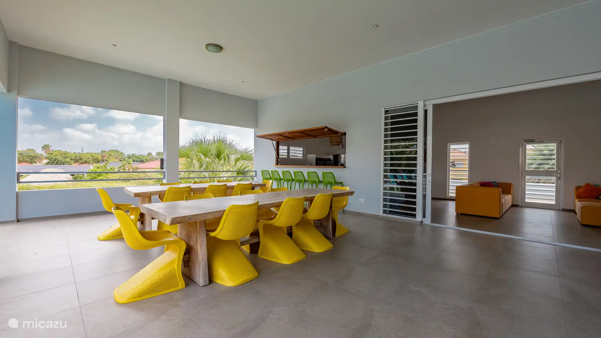 Genug Platz, um gemeinsam zu frühstücken und/oder zu Abend zu essen