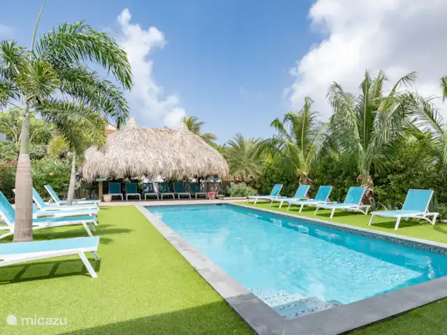 Villa La Familia Retreat, Jan Thiel | Curaçao, Banda Ariba (est), Jan Thiel - villa Piscine privée avec terrasse ensoleillée