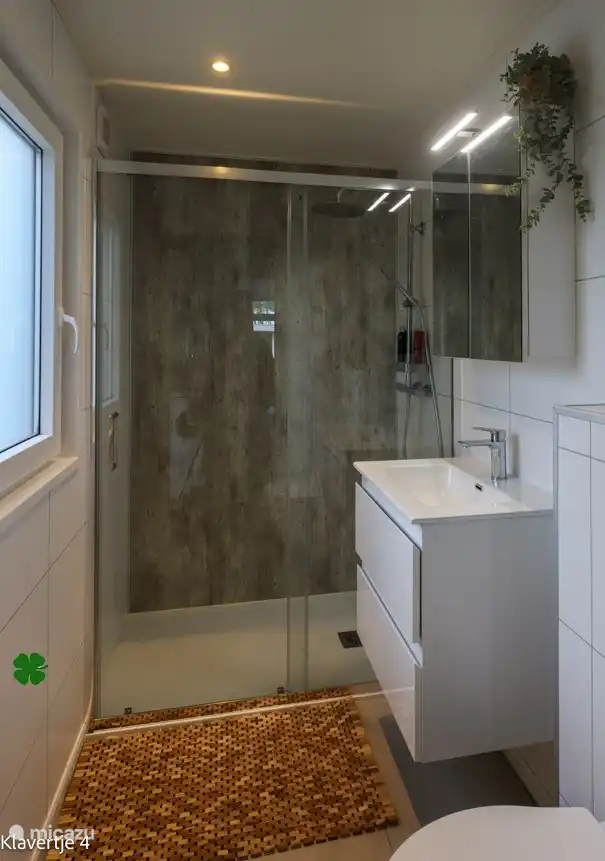 Salle de bain avec douche à l’italienne