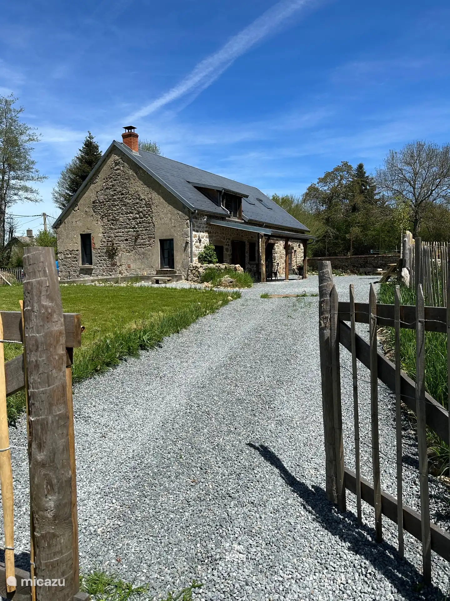 Eingang Garten Maison Mayet
