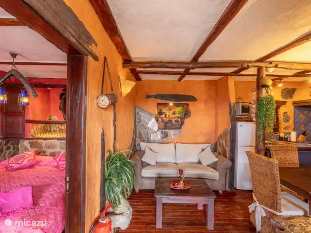 Wandelen, Spanje, La Palma, El Paso, gîte / cottage Hacienda La Centenaria Keuken