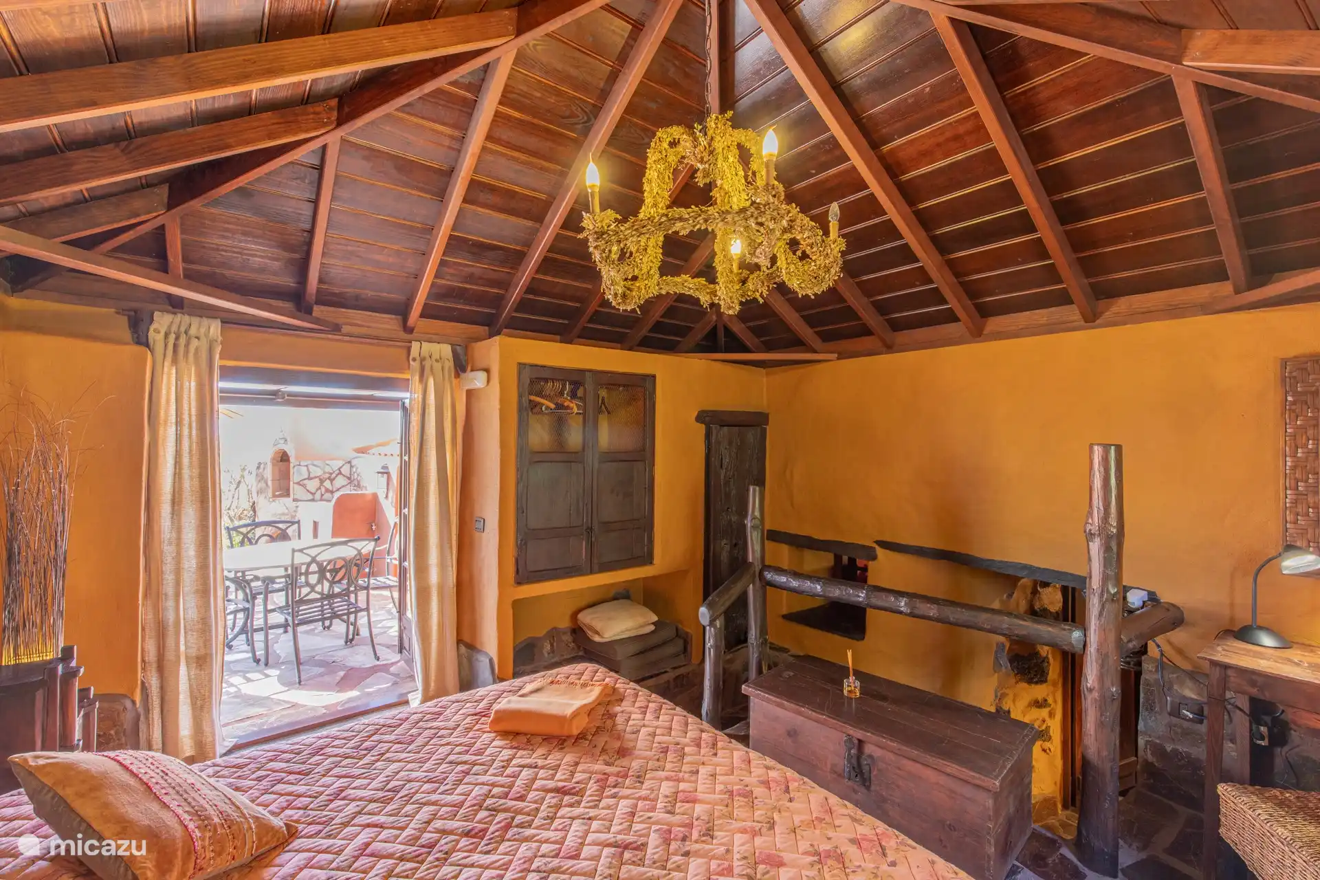 Schlafzimmer-Terrasse