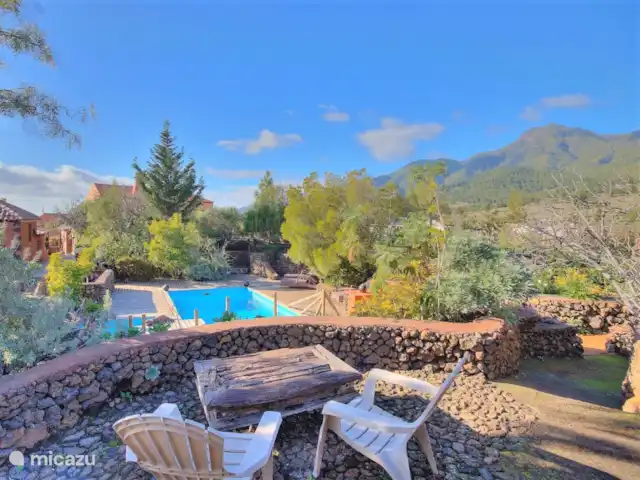 Wandelen, Spanje, La Palma, El Paso, gîte / cottage Hacienda La Centenaria Zwembad-Bejenao Peak, Nationaal Park La Caldera de Taburiente