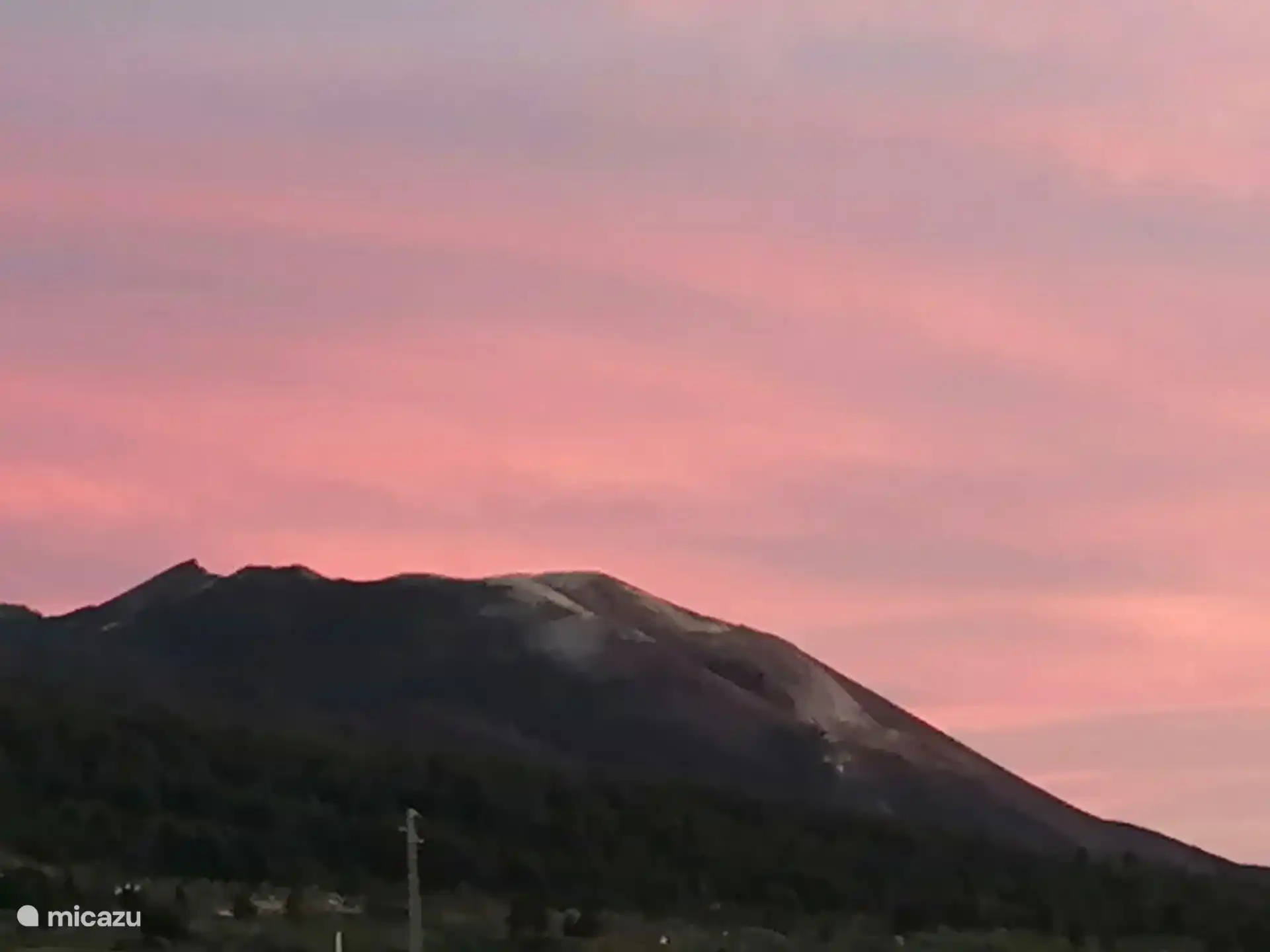 Sonnenuntergang des Tajogaite