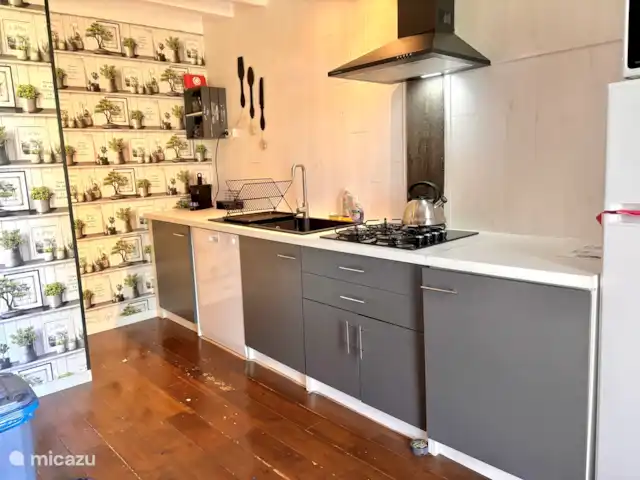 Maison CouCou 1 | France, Dordogne, Jumilhac-le-Grand - gîte / cottage Cuisine complète avec lave-vaisselle, micro-ondes combiné, grand réfrigérateur avec congélateur séparé et une machine Nespresso.
