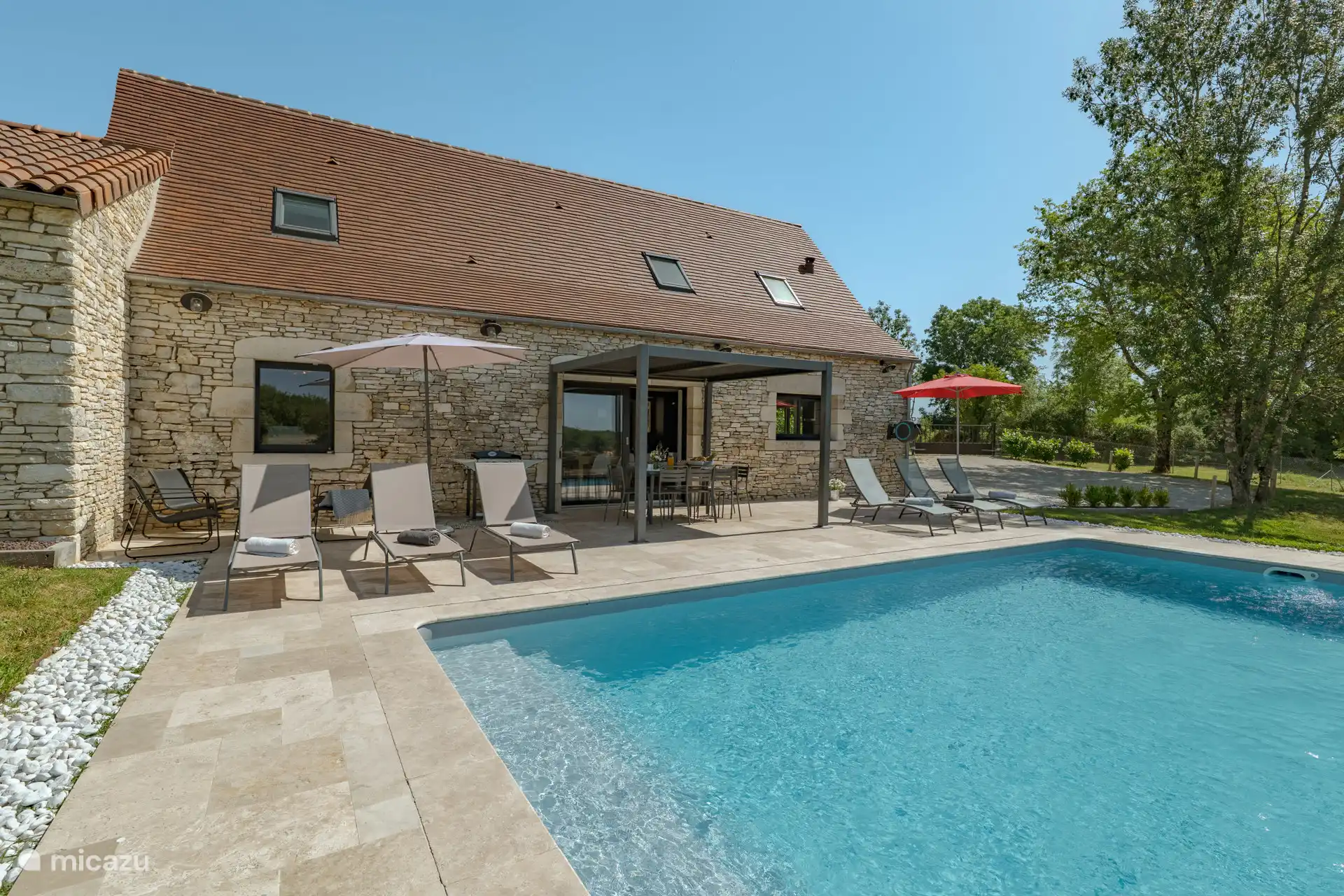 casa vacacional, Saint-Cybranet, Dordoña, Francia - Les Huttes