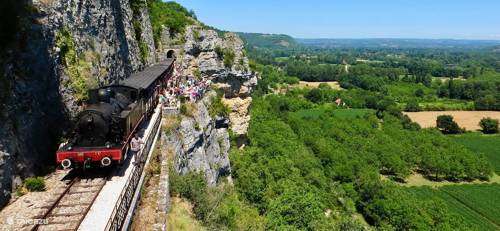 Journée des trains à vapeur. Il est recommandé de réserver en ligne à l’avance.