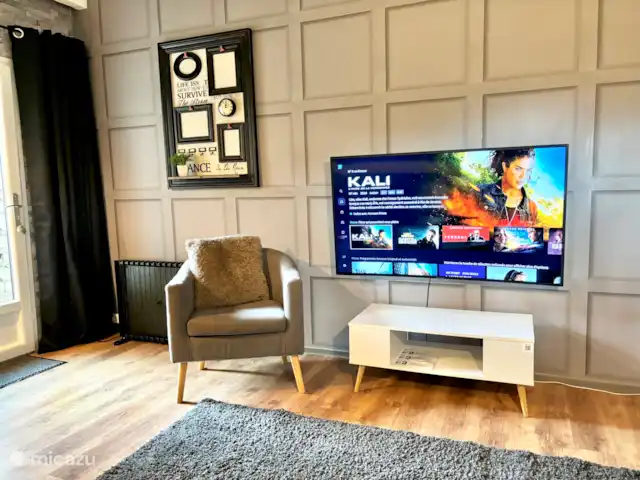 Maison CouCou 2 | France, Dordogne, Jumilhac-le-Grand - gîte / cottage La Maison CouCou II dispose d’une grande télévision connectée avec, entre autres. Télévision néerlandophone via NL et Netflix.