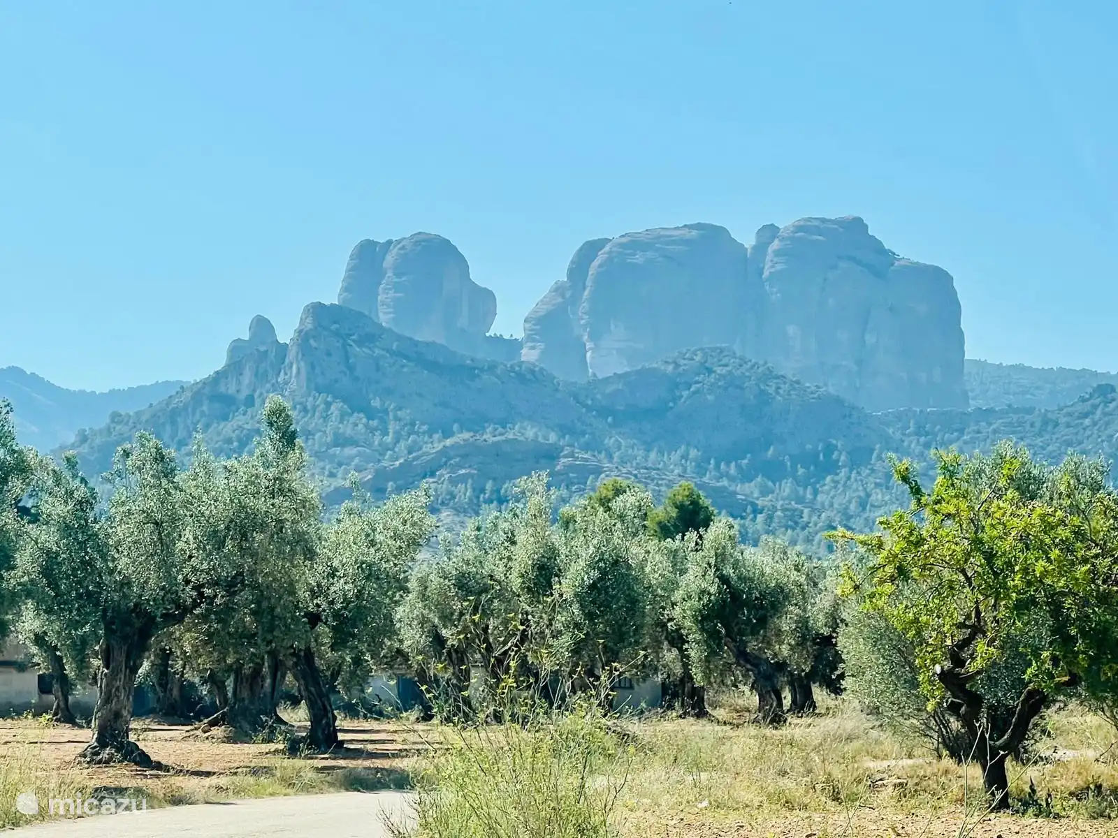 Les montagnes d’Els Ports avec les rochers d’éléphant caractéristiques. D’autres y voient un chien.