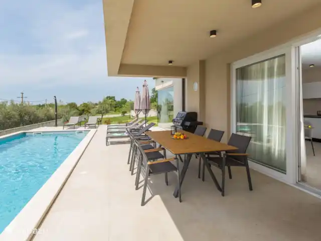 Villa N | Croatie, Istrie, Visnjan - villa À l’extérieur au bord de la piscine