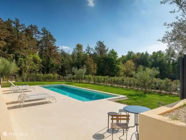 Villa Vesta | Croatie, Istrie, Visnjan - villa Vue depuis la terrasse