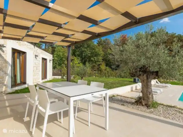 Villa Vesta | Croatie, Istrie, Visnjan - villa Table à manger d’extérieur