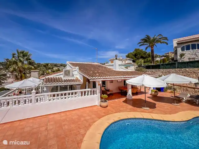 Villa La Fosca huren in Spanje, Costa Blanca, Benissa - villa zicht op de villa