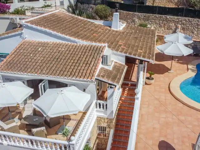 Villa La Fosca huren in Spanje, Costa Blanca, Benissa - villa Bovenaanzicht