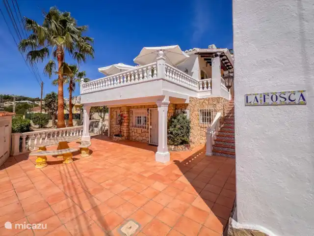 Villa La Fosca huren in Spanje, Costa Blanca, Benissa - villa entree met parking