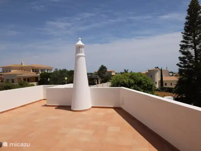 Carpe Diem | Portugal, Algarve, Carvoeiro - villa Grande terrasse extérieure à l’étage avec vue sur la mer.