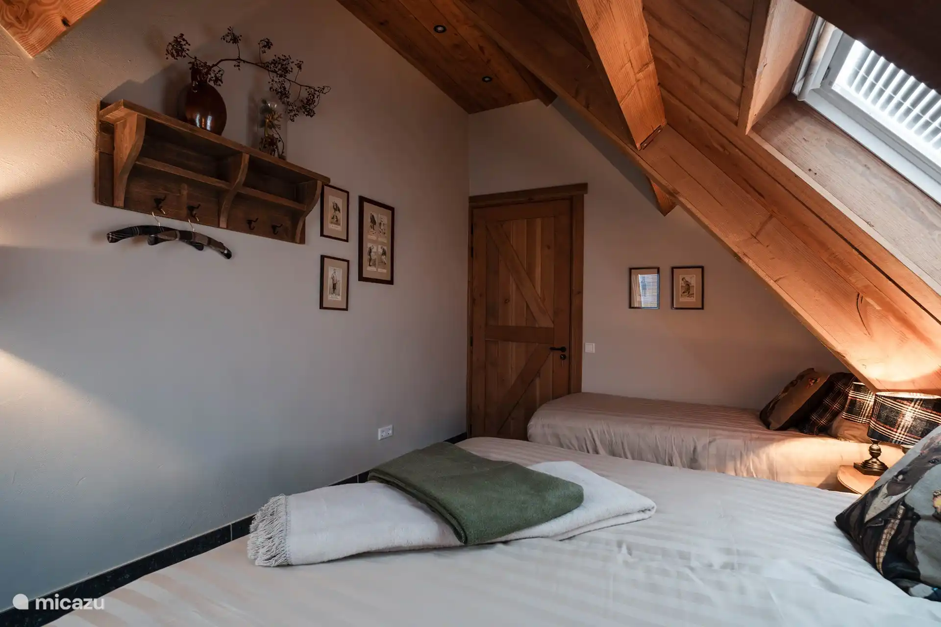 Schlafzimmer im ersten Stock Rural Twente - 't Koetshuis