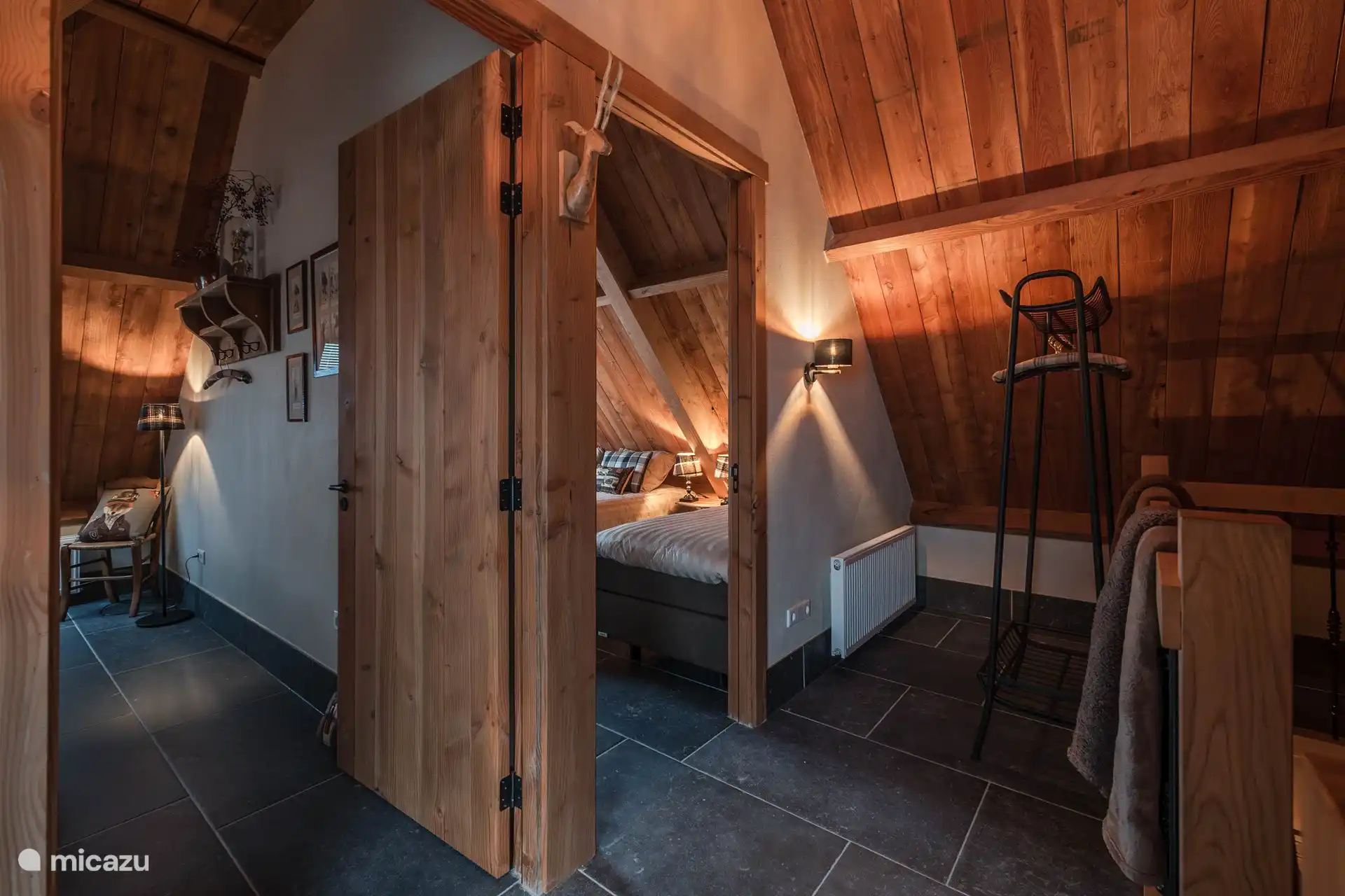 Treppenabsatz im ersten Stock Rural Twente - 't Koetshuis