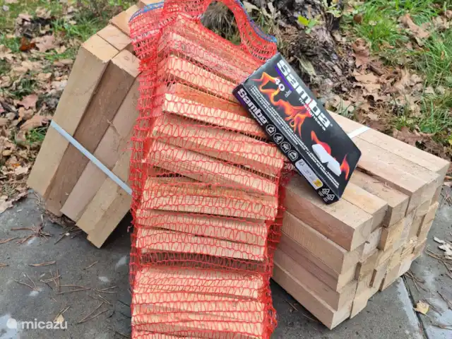 Cabaña forestal Casa Kuin en Países Bajos, Overijssel, Haarle - chalet Opcional: Juego de leña con leña, encendedores y leña (25 €)