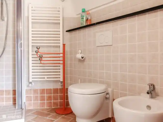 Location de Vacances Italie, Ligurie, Apricale, appartement - Retraite de Lil Apricale ! Salle de Bains!
