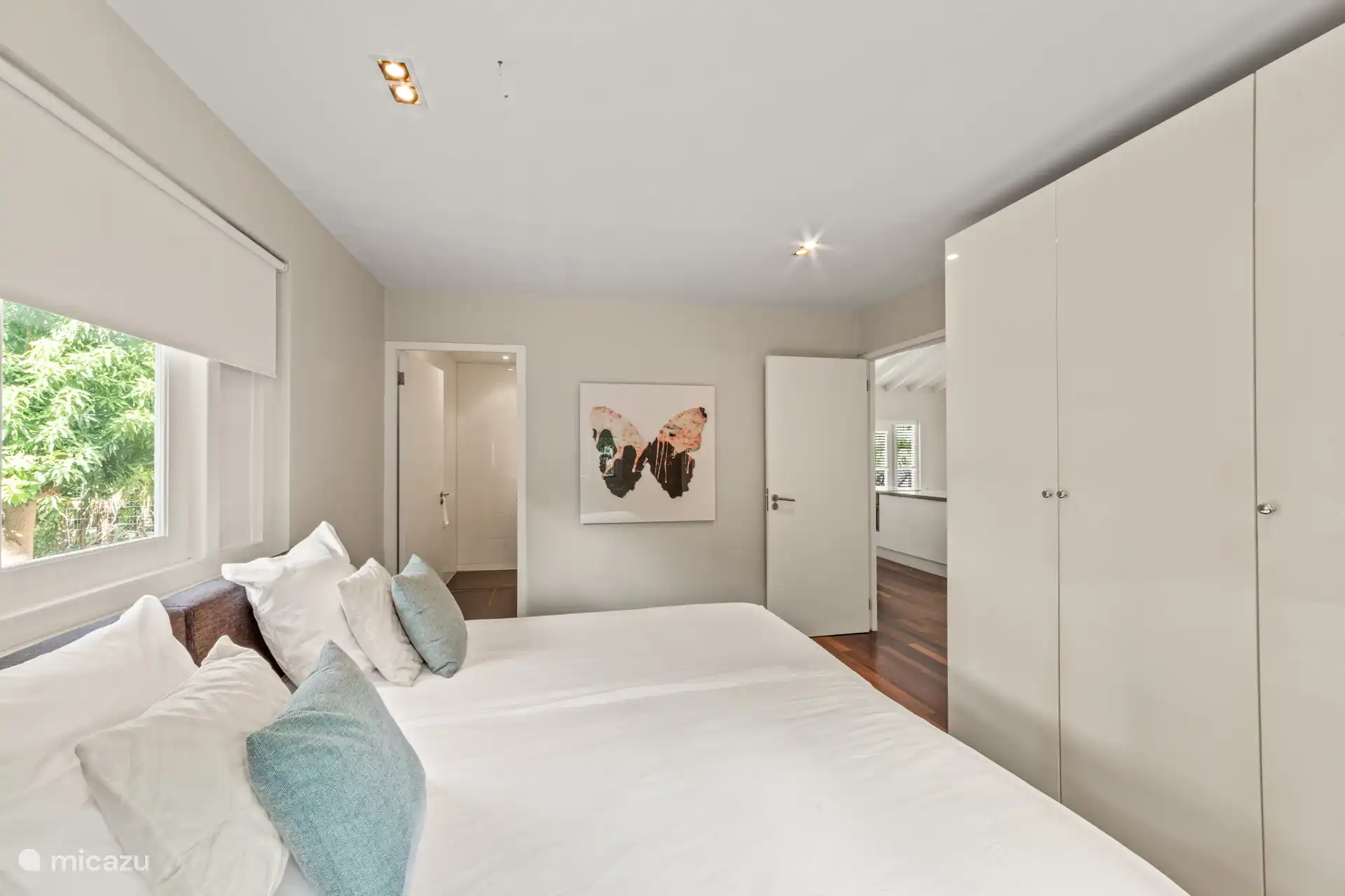 Schlafzimmer mit Klimaanlage