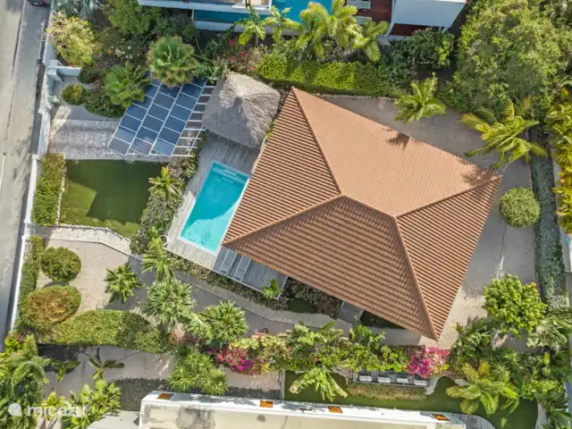 Villa Solaya 2, Jan Thiel huren in Curaçao, Banda Ariba (oost), Jan Thiel - villa Luchtfoto van de villa