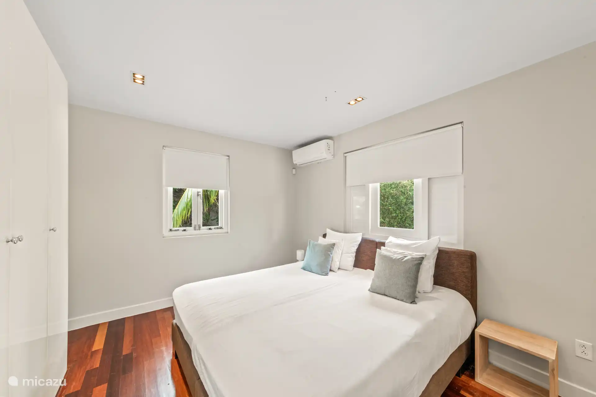 Schlafzimmer mit Klimaanlage