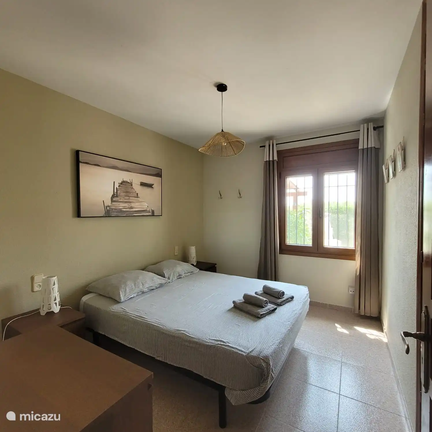 Schlafzimmer 1 mit 1x Doppelbett