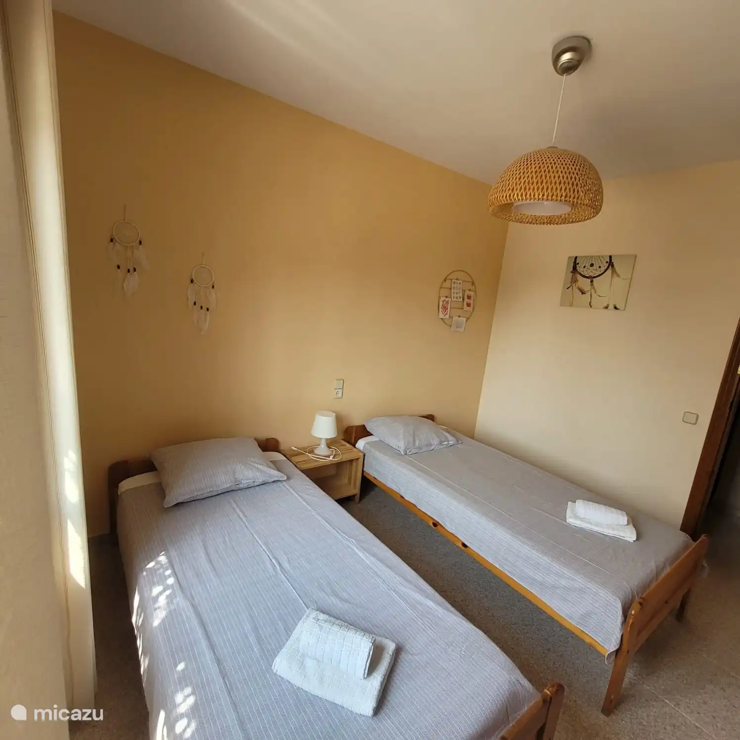 Schlafzimmer 2 mit 2x Einzelbett